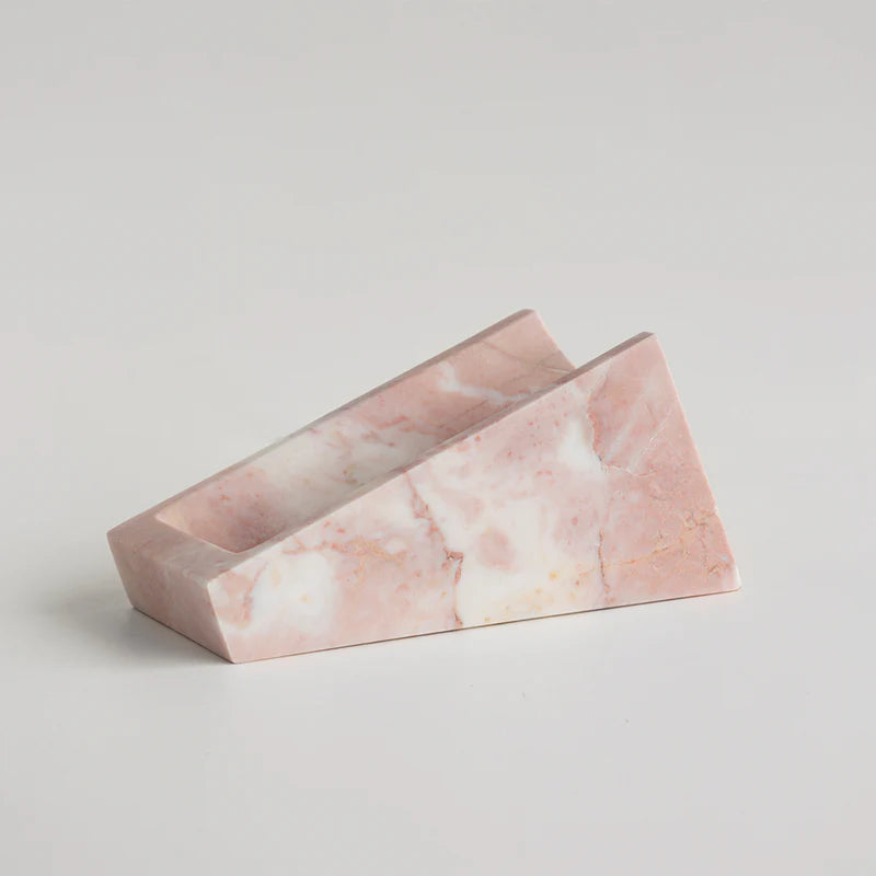 Vinholder i Pink Marmor